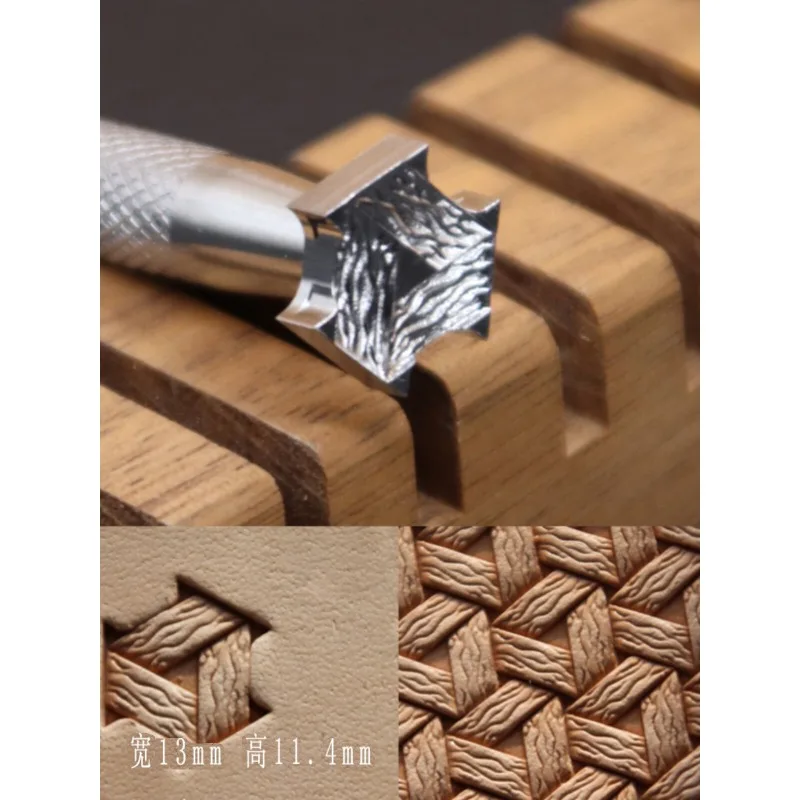 BL413 Cracking Combination 304 Stainless Steel Leather Engraving Printing DIY Hand Tool XW413 84-42 BL512