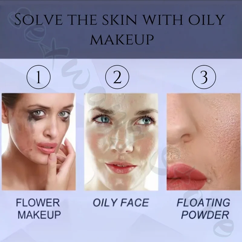 La polvere per il trucco con protezione solare è duratura e non facile da rimuovere. Polvere per trucco e stick in polvere impermeabile e resistente al sudore