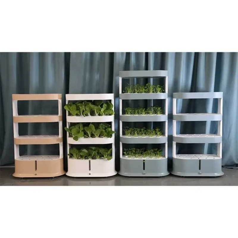 

SENSH Low Price 3 -Tier Hydroponic System Tower For Indoor Planting