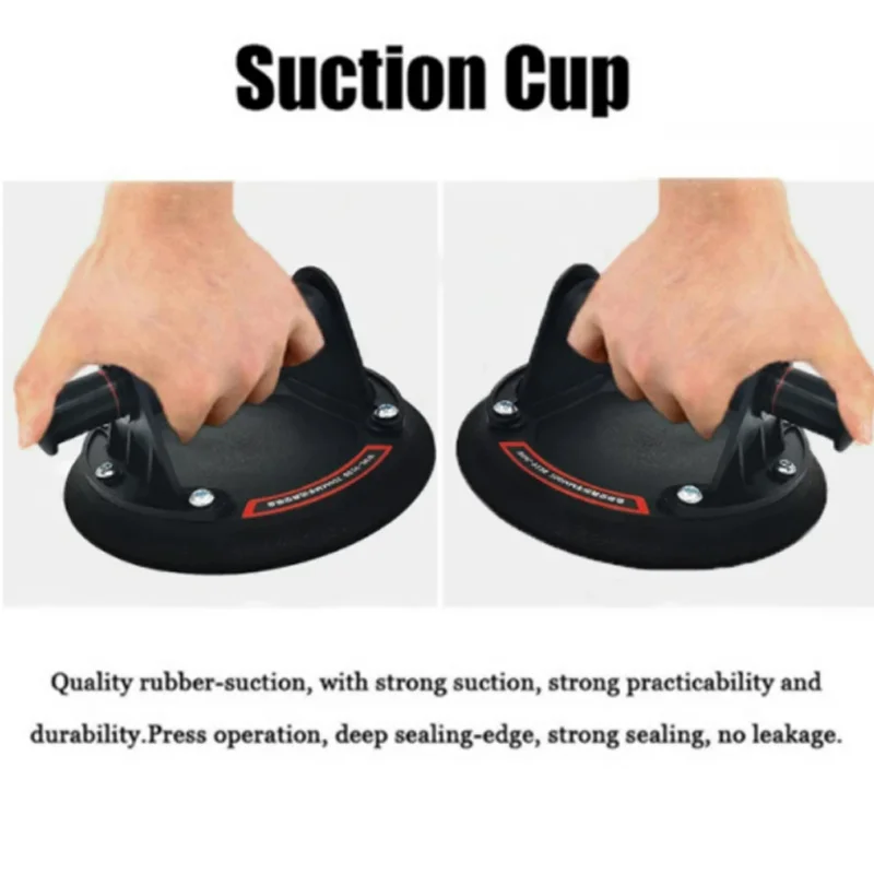 8-calowa szklana przyssawka do podnoszenia dużych szklanych płytek Wytrzymałe przemysłowe przyssawki próżniowe do wymiany / podnoszenia okien