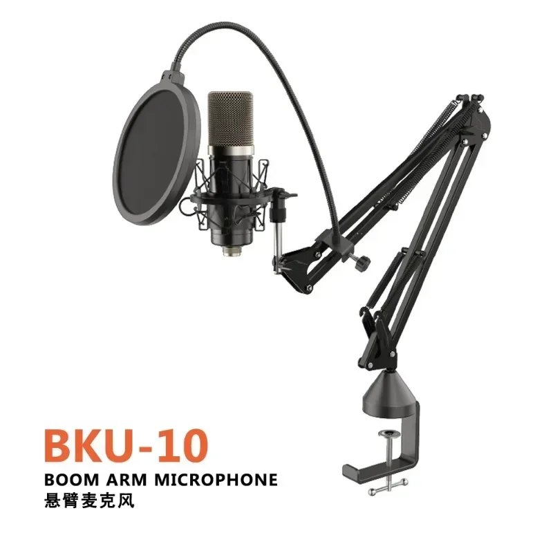 Cantilever professional large diaphragm condenser microphone recording studio singing and reciting live broadcast