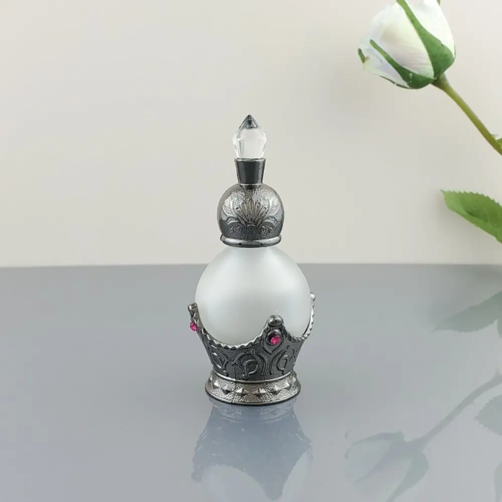 Recipientes Cosméticos De Viagem Recarregáveis, Frasco De Perfume Retro, Frasco Conta-gotas De Óleo Essencial De Cristal, Estilo Árabe Do Oriente Médio