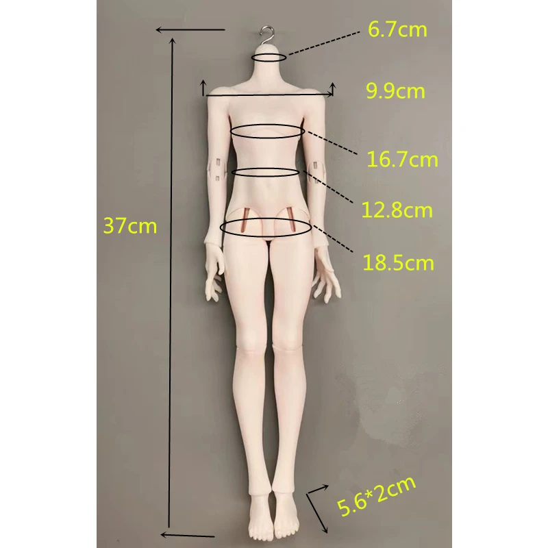 1개 1/4 BJD 레진 소년 인형 몸통 흰색/일반 피부 액세서리 소녀 드레스업 장난감