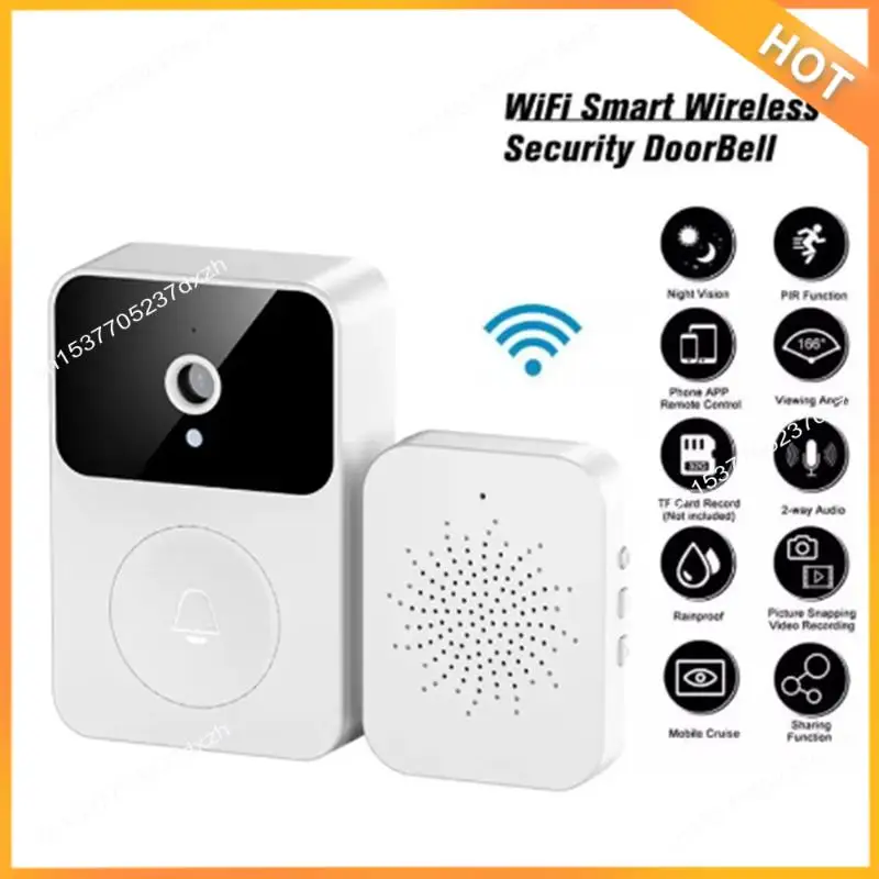 

A43M умный беспроводной Wi-Fi видео дверной звонок водонепроницаемый 1080P HD видео дверной звонок с камерой HD инфракрасная камера ночного видения легко U