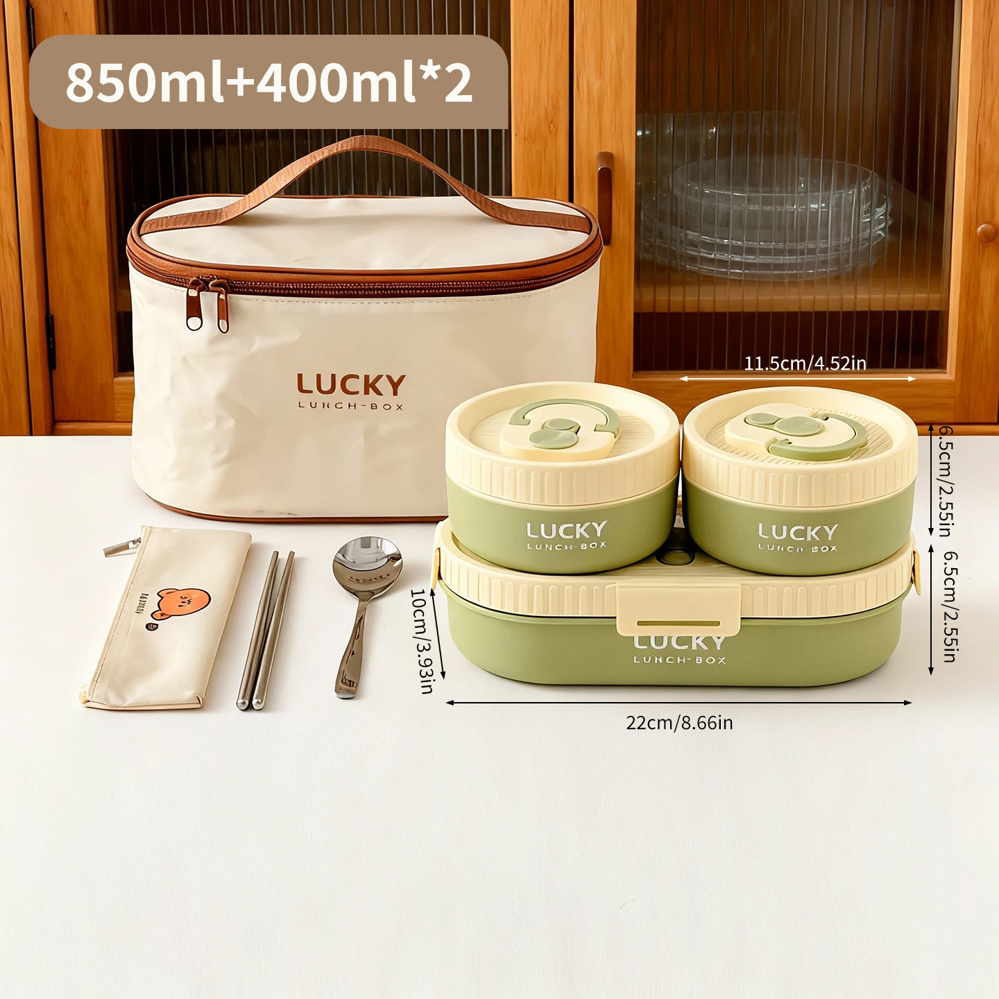 850 ml verzegelde 304 roestvrij staal geïsoleerde lunchbox kinderen studenten 2 roosters draagbare lunchcontainer met handvat magnetronbestendig