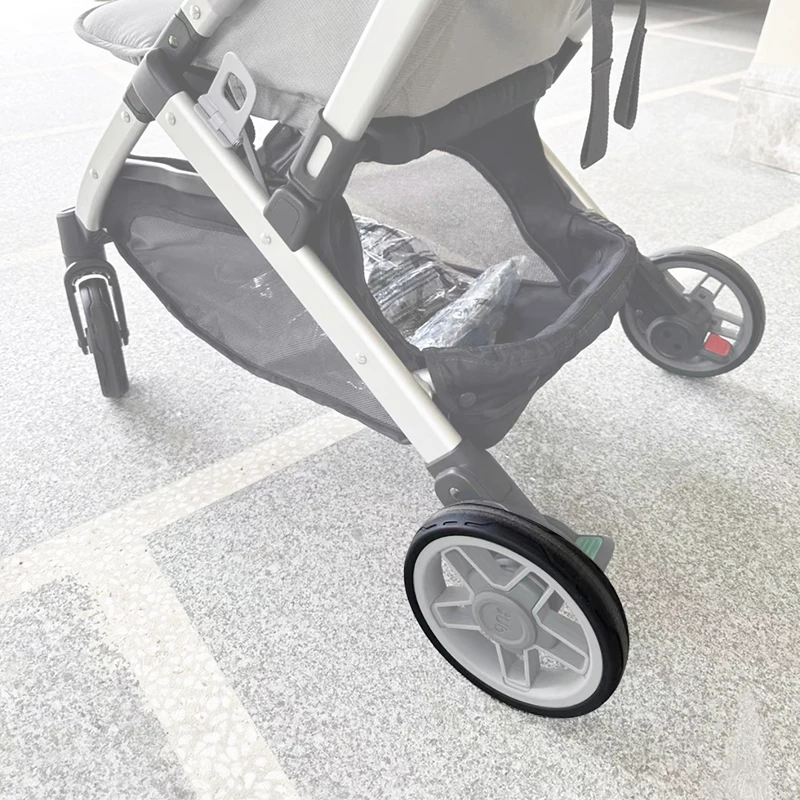 Stroller Tire For Uppababy Minu Rear Wheel Pushchair Back PU Tyre Tubless Baby Buggy Outer Cover Compatible Pram Accessories