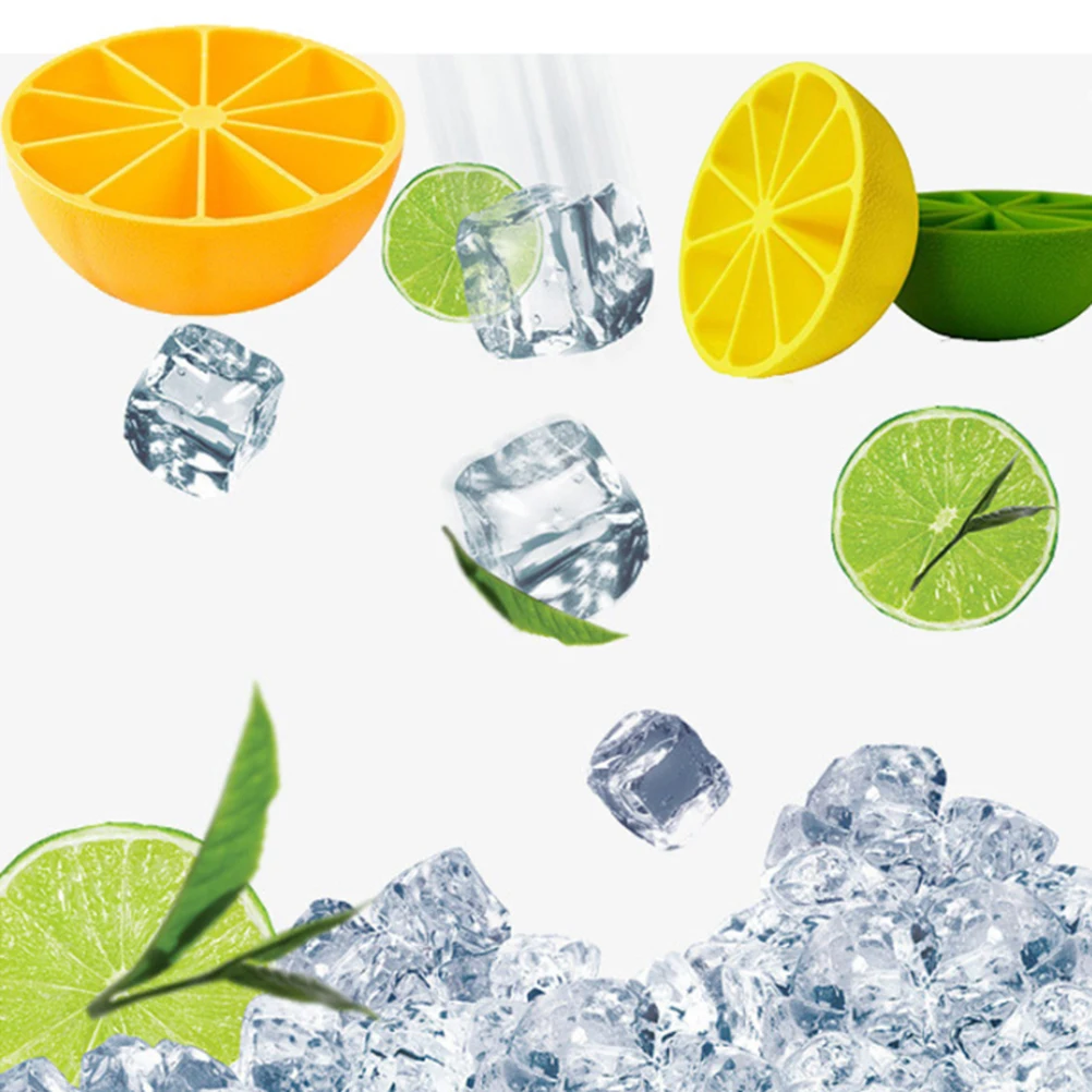 

2 Pcs Cube Trays Food Grade Silicone Mold Easy Demold 10 Grids DIY Ice Tube Tray Refrigerator Kitchen Bar Tools