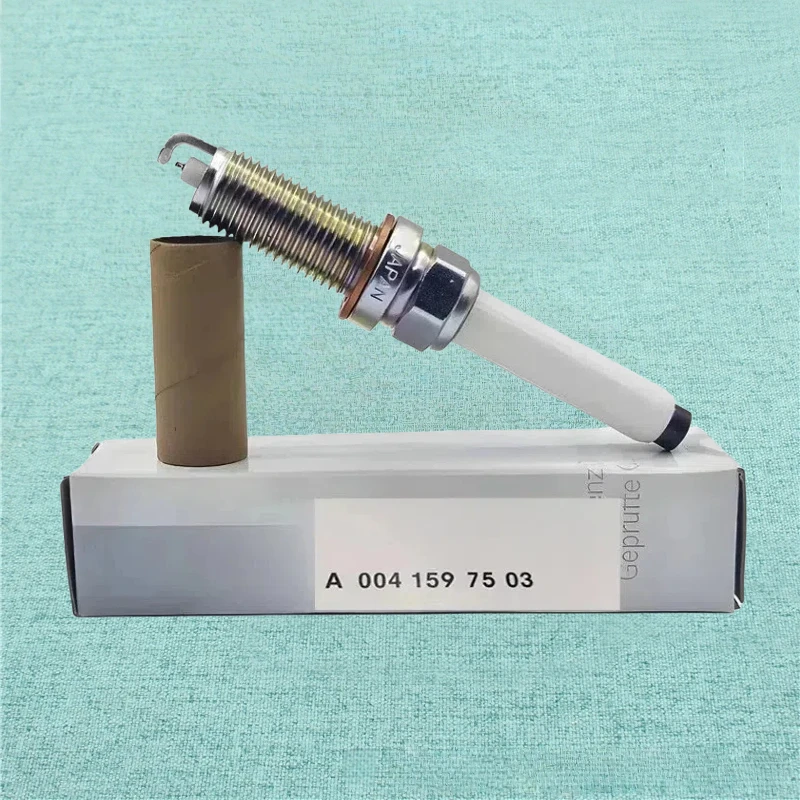 

4Pcs Spark Plug SILZKFR8E7S A0041597503 For BENZ W205 W213 X156 W176 W177 W246 A160 B180 C180 C200 E200 E300 CLA/S GLA/B/C/E EQ