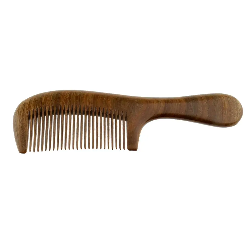 Sandalwood Handmade Wood Hair Care Massage Comb Fine/Close Anti-Static