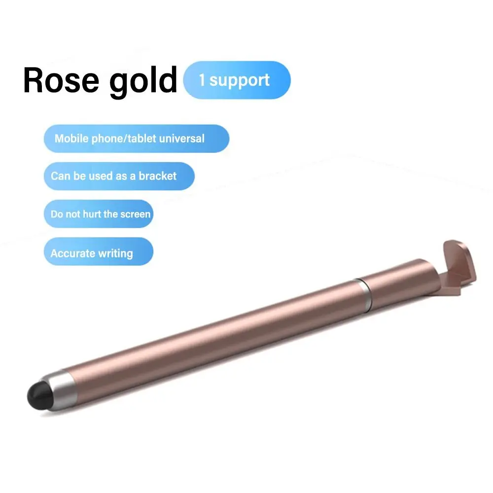 

High Precision Stylus Pen 3-in-1 With Phone Holder Screen Touch Pen Multi-Function Capacitive Drawing Pen For Tablet Mobile
