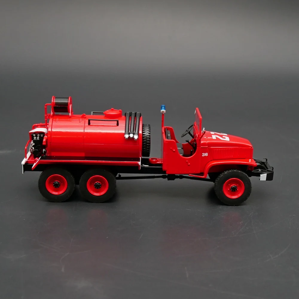 Diecast Ixo 1:43 escala GMC CCF General Motors bosque bomberos rueda hidráulica coche en miniatura de aleación juguete coleccionable regalo recuerdo