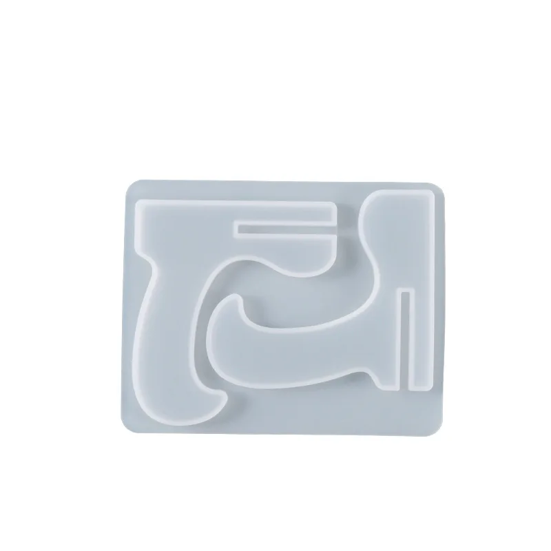 DIY Crystal Epoxy Resin Mold Assembly Mobile Phone Table Bracket Silicone Mould image 5