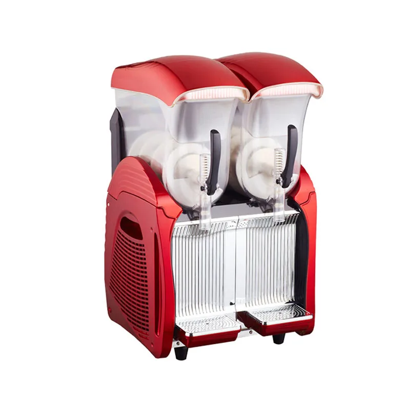 

2-цилиндровая машина для производства грязи большой емкости, 24 л. Коммерческая машина для замороженных напитков на 2 банки. Машина для производства льда.