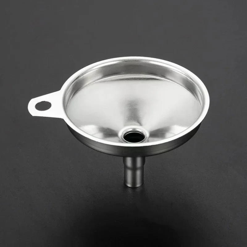 1pc Funnel Stainless Steel Filling Hip Flask Beer Liquid Oil Tools Small Mouth