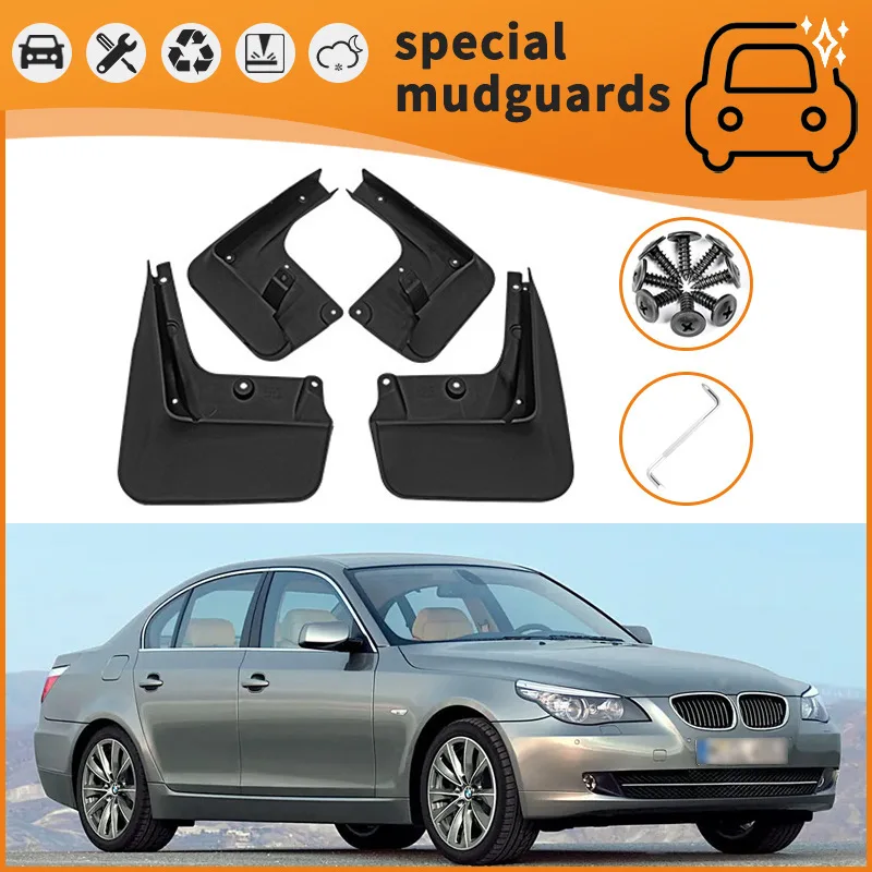 

Suitable for BMW 5 series 07-10 E60 11-16 F10 F18 17-23 G30 G38 12-18 GT mudguard splash proof mudguard