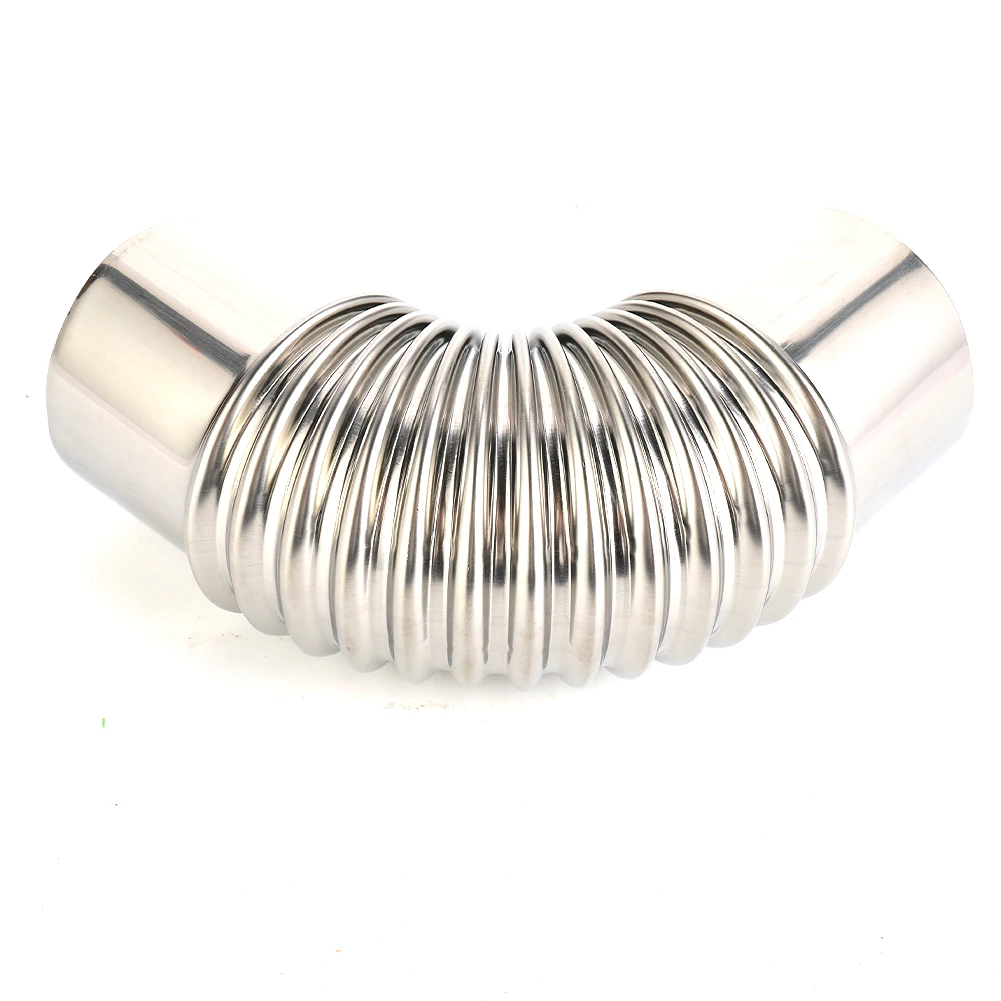 60/70/80mm Stainless Steel 90Degree Elbow Chimney Liner Bend Multi Flue Stove Pipe For Outdoor Camping Stoves Exhaust Pipe