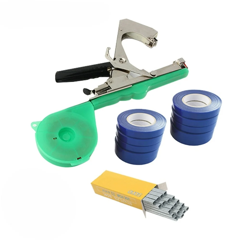 

XMSJ Machine Plant Garden Plant Tapetool Tapener +10 Rolls Tape Set for Vegetable Grape Tomato Cucumber Pepper Flower 2025 NEW