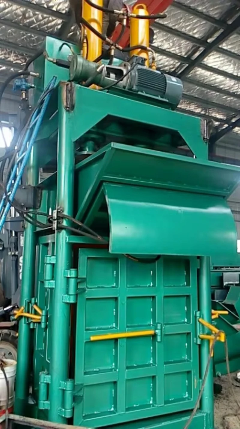 Factory Direct Vertical Hydraulic Baler Machine 30 Ton for Cardboard Plastic Bottle Can Waste Compactor