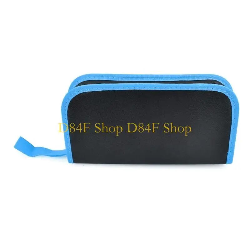 D84F Electric Soldering Iron Tool Bag Multi-function PU Leather Zipper Tool