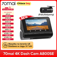 70mai Dash Cam A800SE The Most Cost-effective 4K Supercapacitor Car DVR Support Dual-Channel 24H Parking Monitor Voice Control