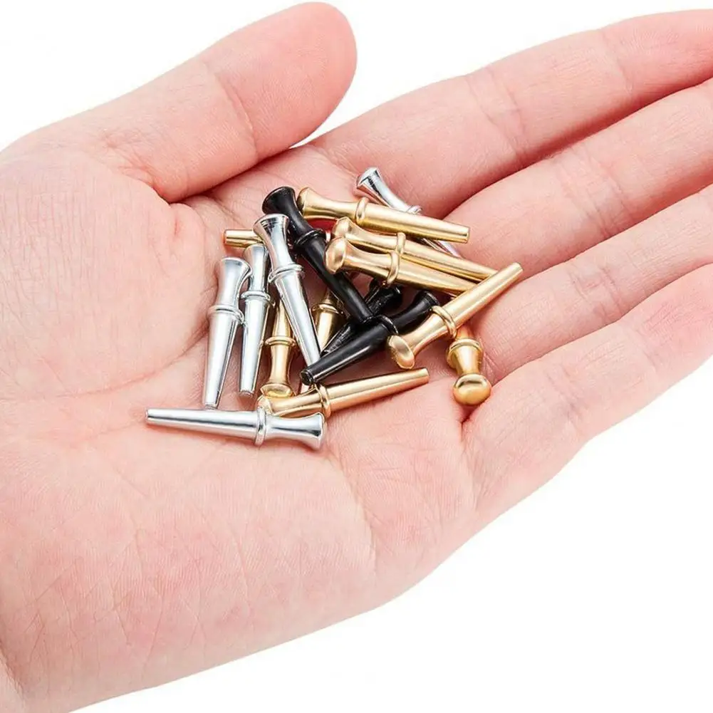 ปลอดภัยใช้ Cribbage Peg โลหะ Cribbage Board Peg ชุดเรียวคะแนน Pins 24 ชิ้น 3 สีเกมอุปกรณ์เสริมสําหรับ 1/8 นิ้ว