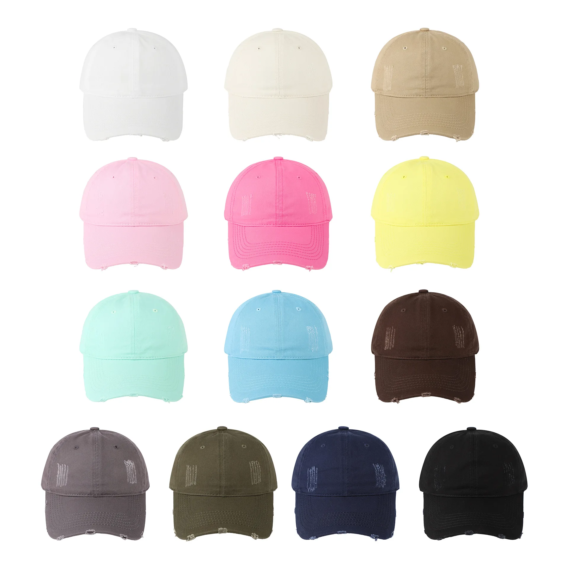 

‌ Мягкая однотонная бейсболка с широкими полями, регулируемая шляпа унисекс для мужчин и женщин, дышащая солнцезащитная кепка в стиле хип-хоп, уличный стиль