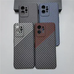 For OPPO Realme GT Neo 3 2 3T 2T Case Hard carbon fibre Slim Protective Back Cover For OPPO Realme GT 2 Pro GT2 Full Cover Shell