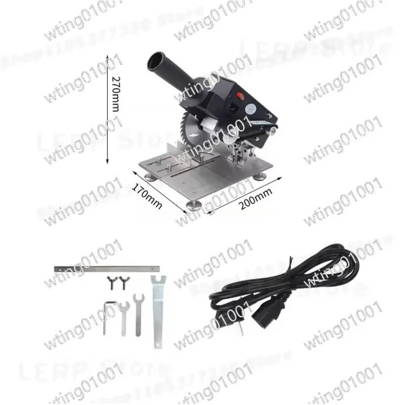 for DIY Woodworking Model Making PCB Acrylic 220V 4 Inch Mini Multifunctional Cutting Machine Table Saw 45 Degree Adjustable