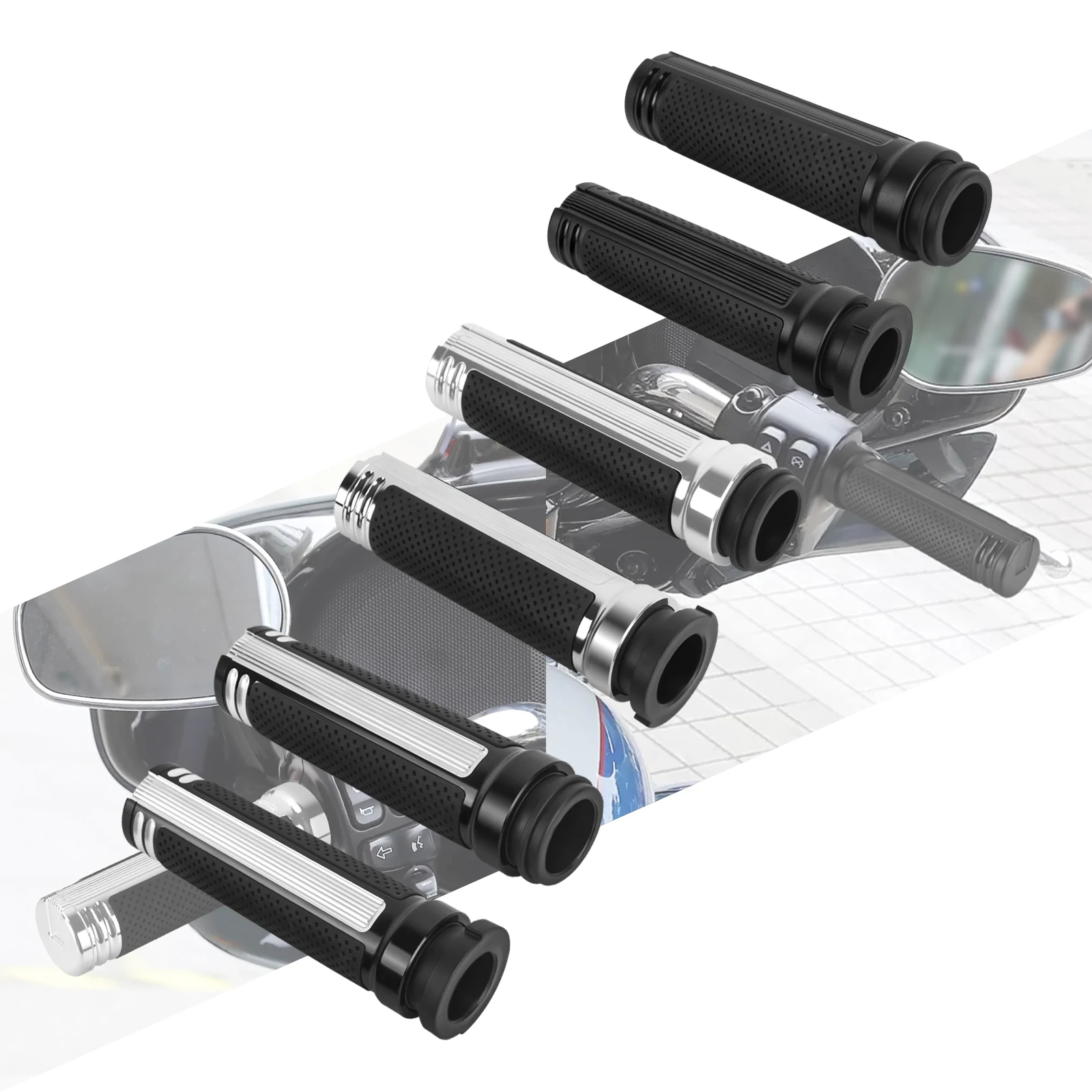 

Motorcycle Handlebar Grips Electronic Hand Grips For Harley Softail Breakout Low Rider Touring Road King Street Electra Glide