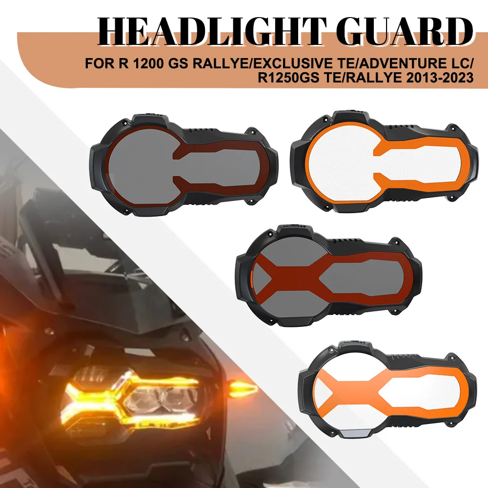 

Motorcycle Headlight Guard Mesh Grille Protector FOR BMW R 1200 GS Rallye/Exclusive TE/Adventure LC/R1250GS TE/Rallye 2013-2023