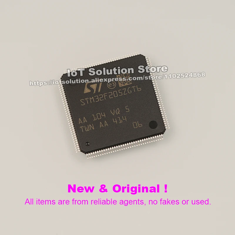 Stm32f205zgt6 LQFP-144、20x20x1.4mm、stm32f205zgt6tr