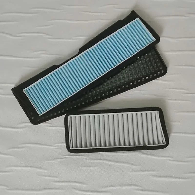 Cubierta de filtro de aire de admisión de coche para Tesla Model 3 2021-2023, cubierta de entrada de tela fundida soplada, embellecedor de