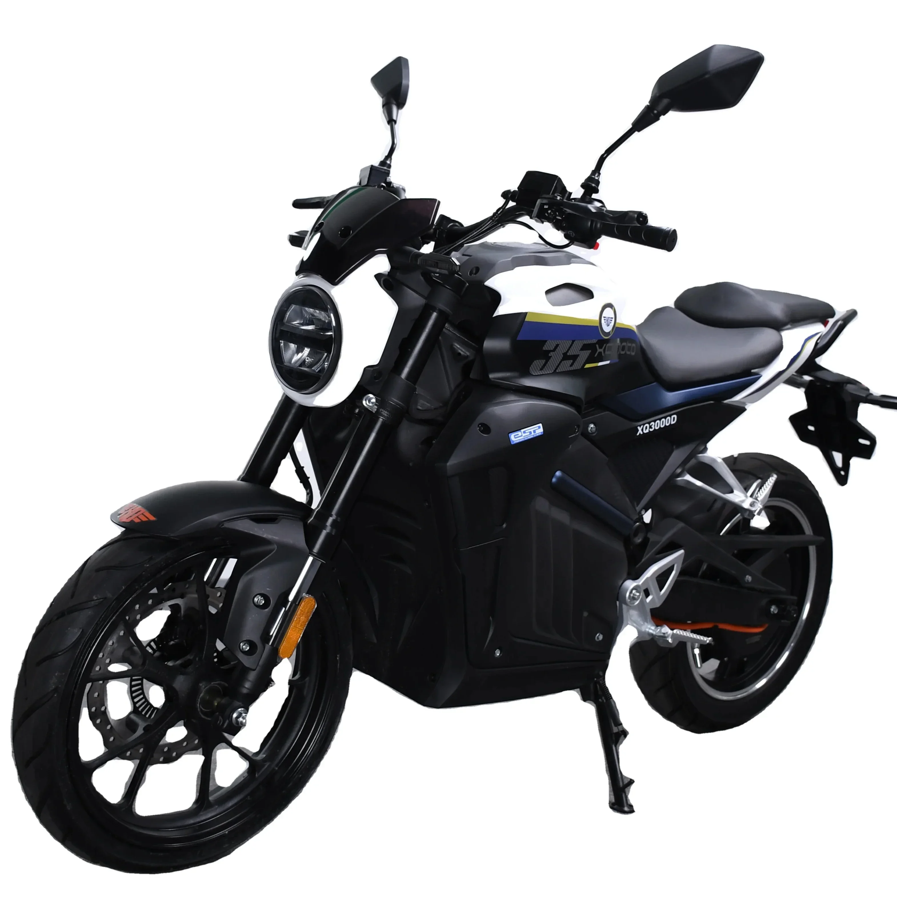 Racing style electric motorcycles with a top speed of 85KM 72V 3000W high-speed motor high endurance are sold wholesale price