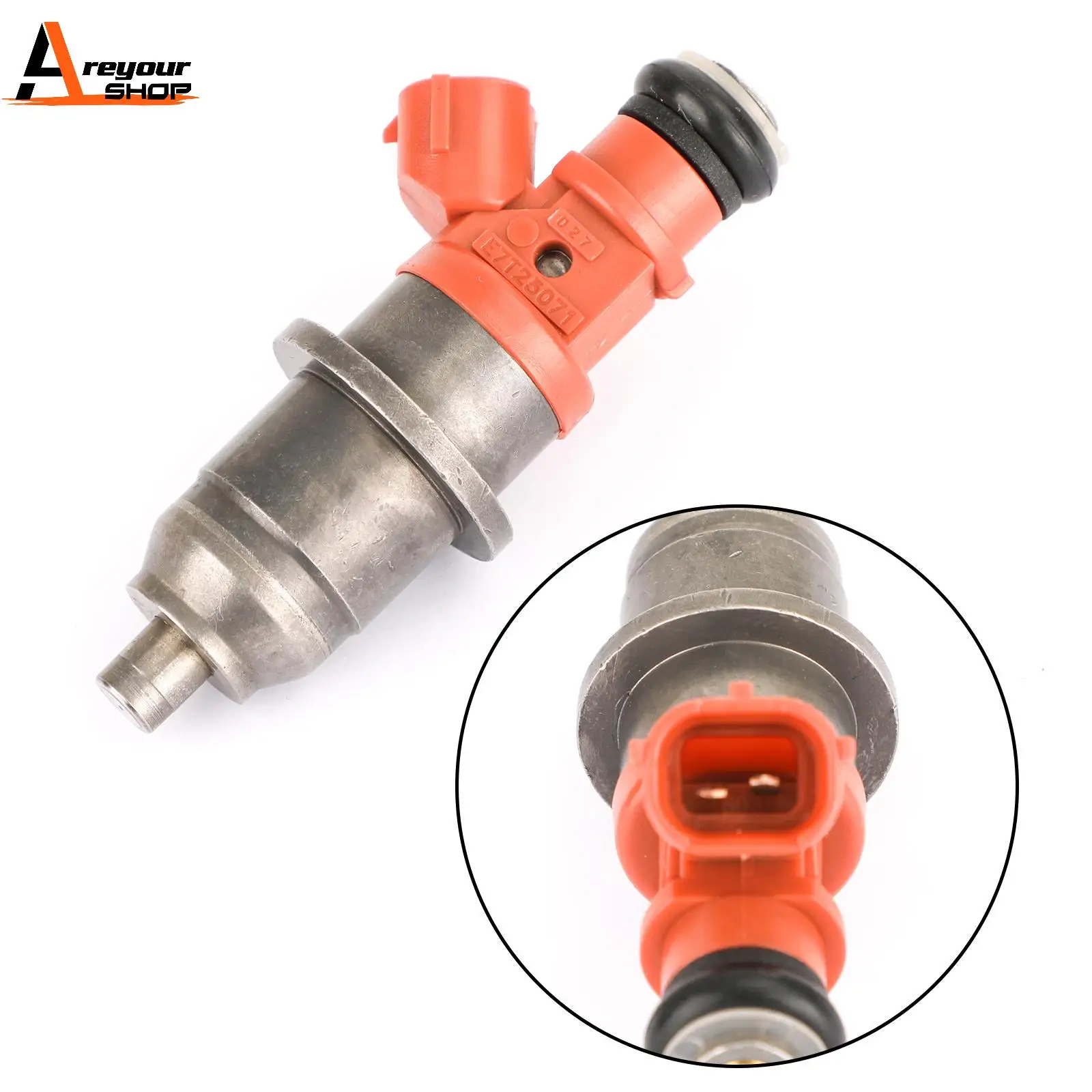 Areyourshop 1pcs Fuel Injector Fit For Yamaha Outboard HPDI 150-200 E7T25071 68F-13761-00-00 Car Accessories Auto Parts