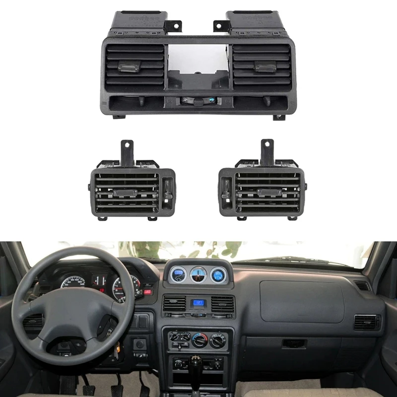 เครื่องปรับอากาศรถยนต์ Dashboard Vent Outlet แผงย่างสําหรับ Mitsubishi Pajero Montero V10 V20 V30 V43 MB 775266   เอ็มบี 775268