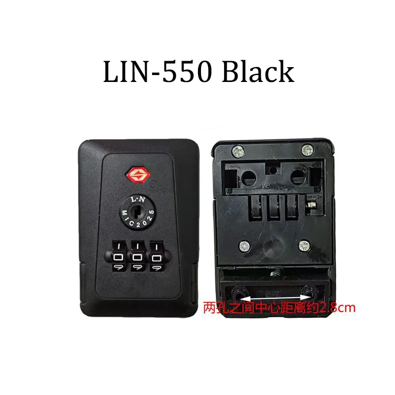 For LIN-553/LIN-550 Original Baggage Customs Lock Luggage Accessories Combination Lock Simple Portability Anti-theft Security