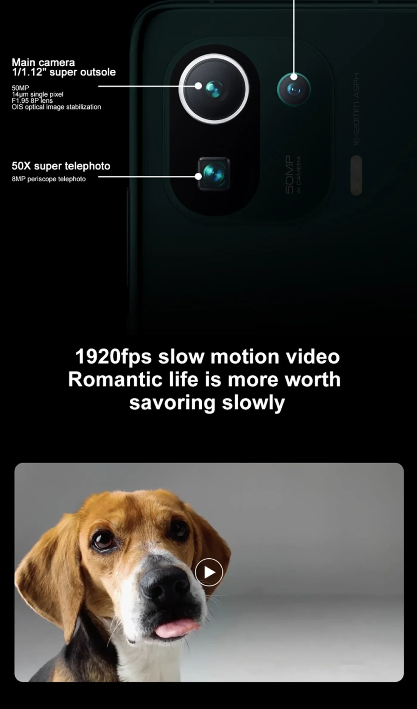 Xiaomi 11pro 5G Android 6.81 inch Qualcomm Snapdragon 888 RAM 12GB ROM 256GB used phone