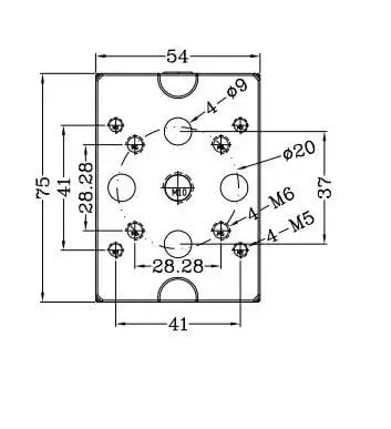 HPEDM fornisce morsa autocentrante CNC con ganascia alta per lavorazione a 4 assi 5 assi HE-R06822.H