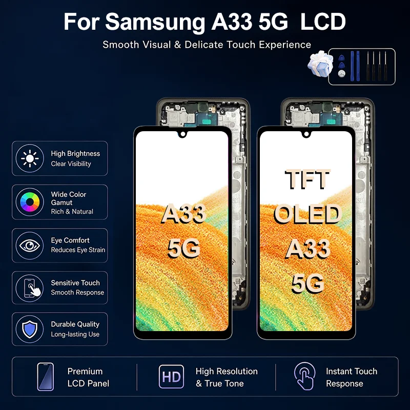 64-tft-for-samsung-galaxy-a33-5g-display-touch-screen-sm-a336e-digitizer-assembly-for-sm-a336b-lcd-replacement-repair-parts