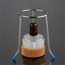 Stainless Steel 304 Burner beaker tripod stand Alcohol lamp stand School Educational Chemistry Equipment