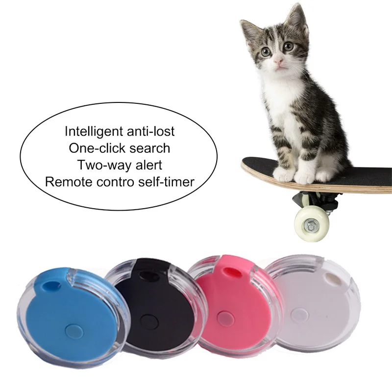 Pet Dog Cat Gps Tracker Smart Bluetooth Wireless Locator Anti-Lost Tracker Alarm Puppy Tracking Finder Device Auto Tracker