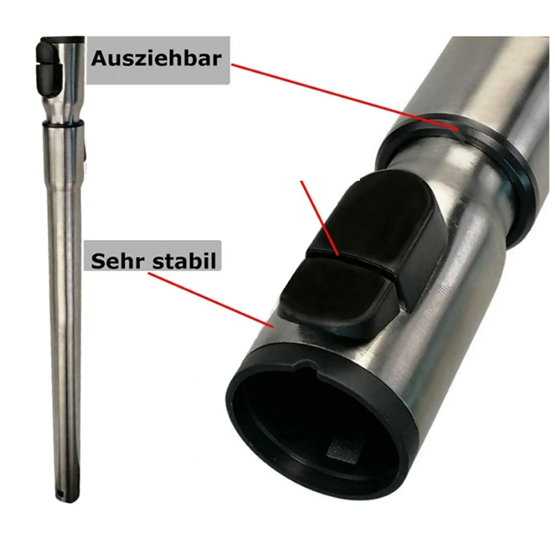 JDZD-Flo Ugello Tubo Maniglia Tubo Aspirapolvere Compatibile Per Miele S8340 S8320 S8310 Parti di Ricambio Set