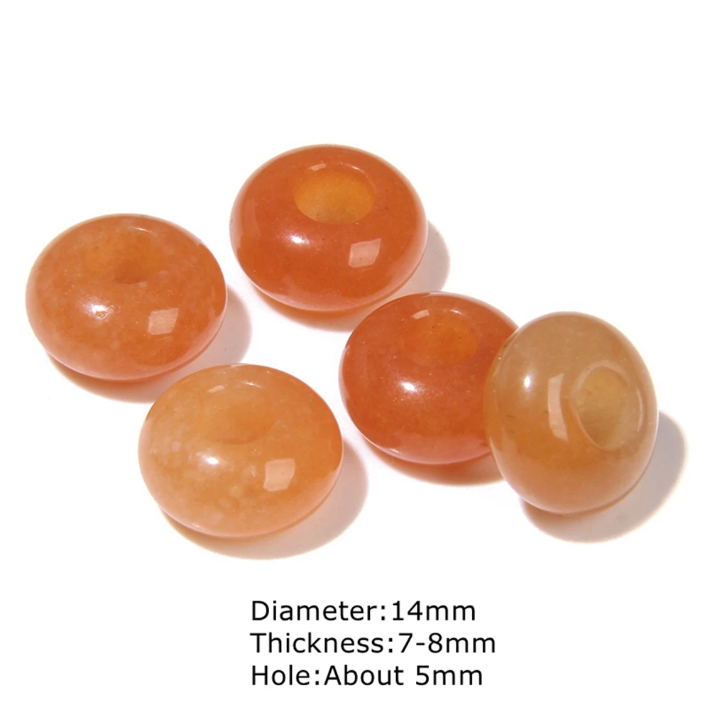 Wholesale Natural Stone Big Hole Beads
