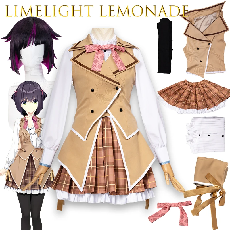 

LimeLight Lemonade Jam Косплей Костюм Скрытый Абрикос Жемчужный Остров Пересечение Луны Желание Аниме Игровой Наряд Вечеринка Рождество Cos ‌ ‌ ‌