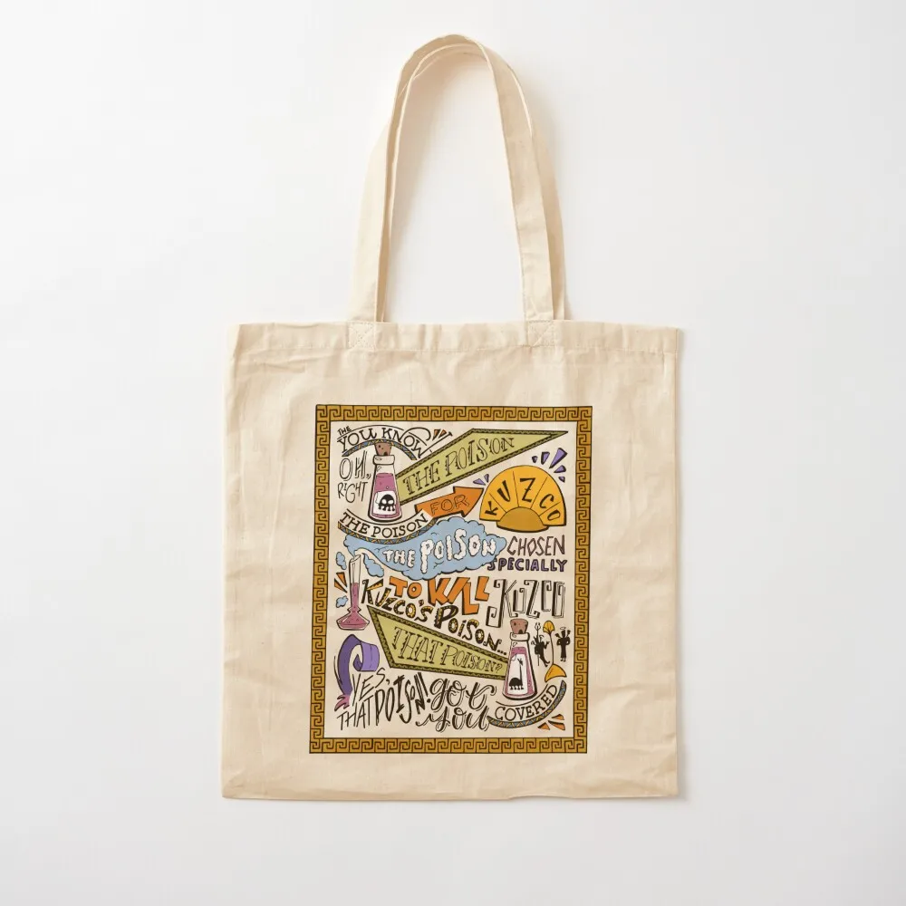 

Kuzco's Poison (Colorized) Tote Bag canvas bags custom canvas bag Canvas Tote Bag