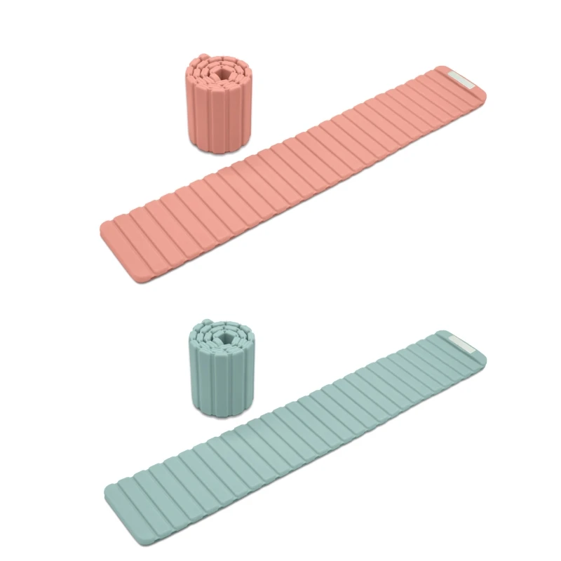 Durable silicone and steel magnetic wrists and ankles weighing 1kg for sports and recreation