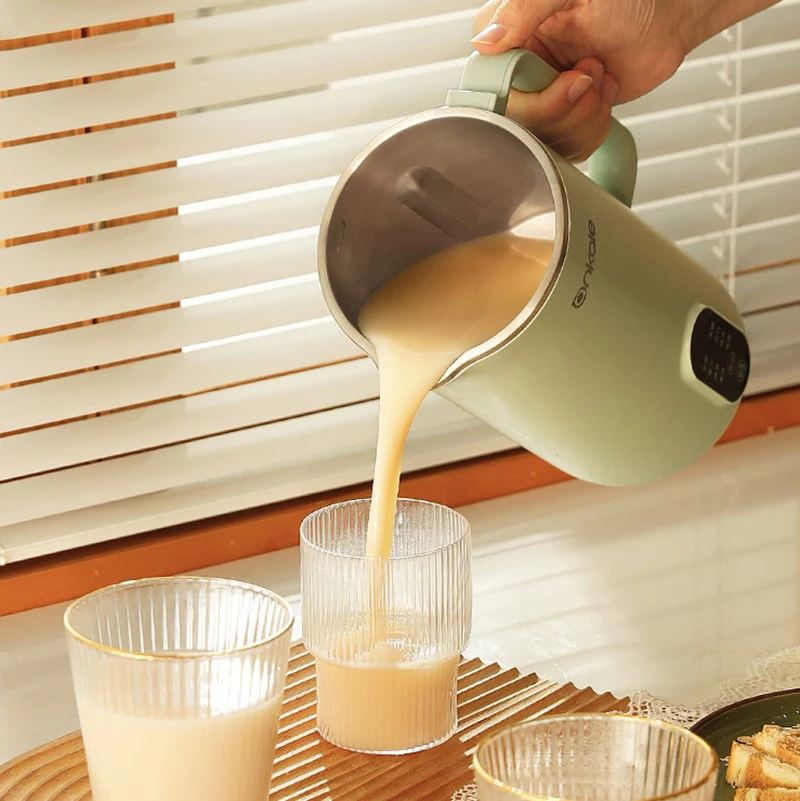 เครื่องทำนมถั่วเหลืองไฟฟ้าขนาด650มล. เครื่องปั่นแบบพกพาเครื่องทำลายผนังอเนกประสงค์เครื่องแยกผักเครื่องทำข้าวสารสกัด