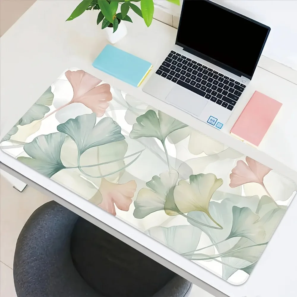 Simple mouse pad, large rubber base, anti slip PC desktop accessories, office and gaming keyboard pad, decorative pad, mouse pad