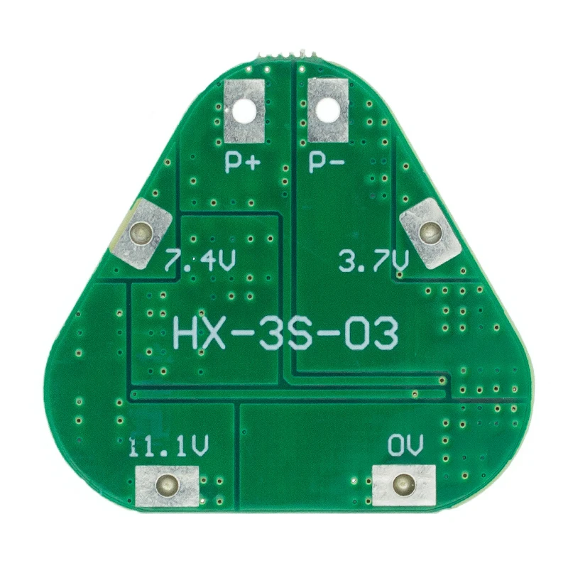 3S 12V 18650 Lithium Battery Protection Board 11.1V 12.6V overcharge over-discharge protect 8A 3 Cell Pack Li-ion BMS PCM PCB