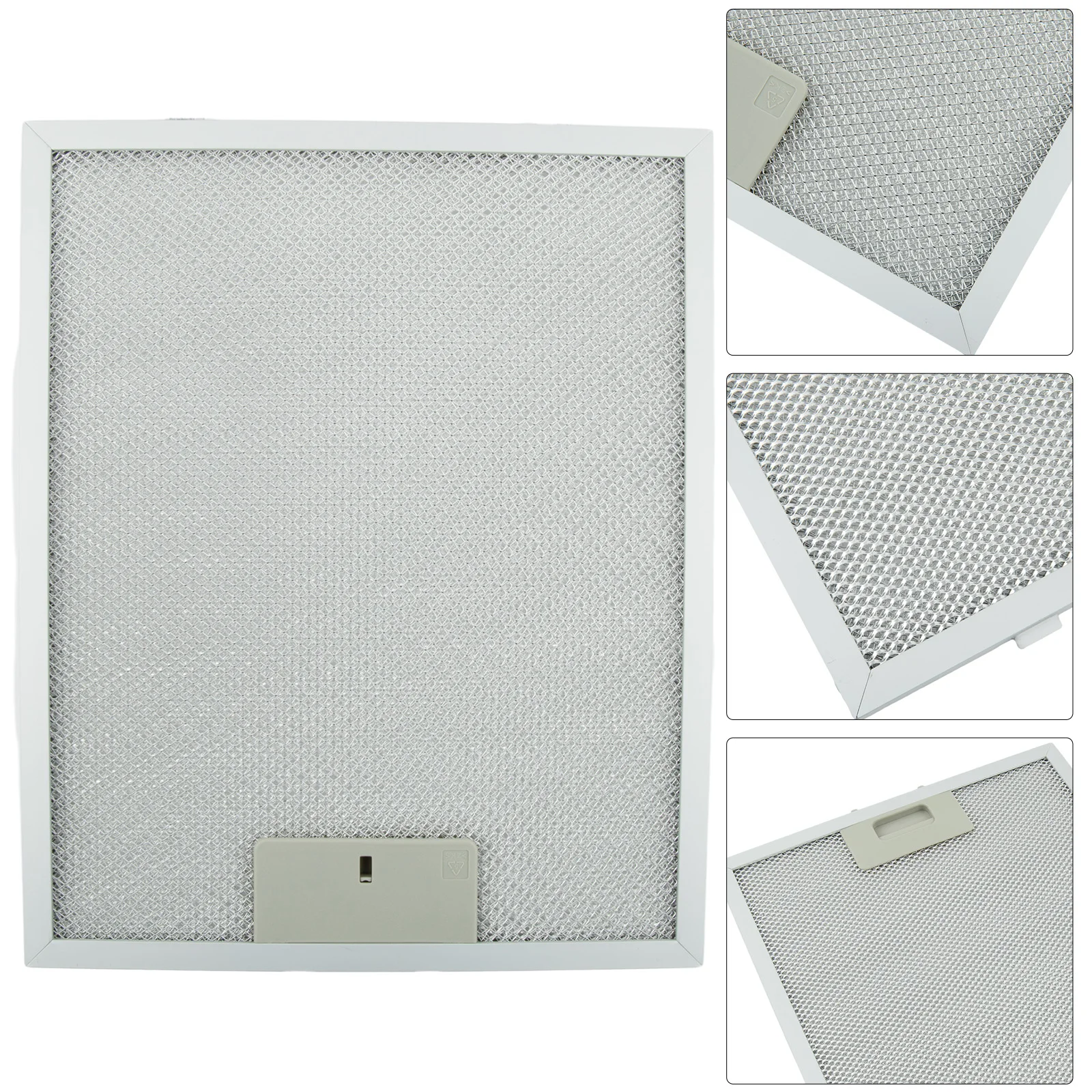 Cooker Hood Filters Metal Mesh Extractor Vent Filter 320x260x9mm Metal Filter Mesh Smoker Grease Filter Strainer